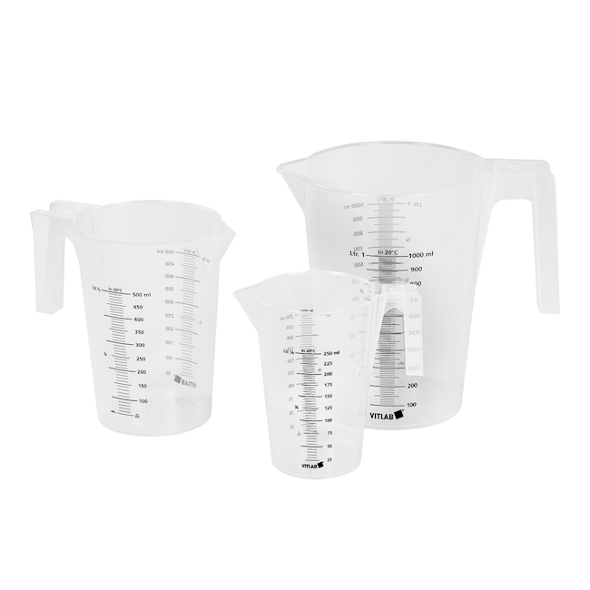 Graduated beaker PP 250 ml